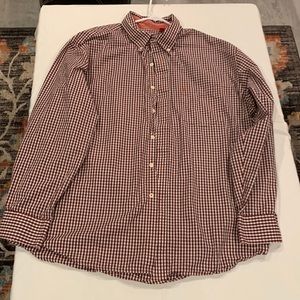 IZOD PLAID LONG SLEEVE SHIRT SIZE XL
